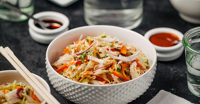 Thai-Style Slaw and Chicken