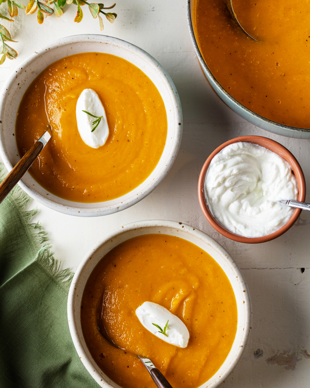 Butternut Squash and Apple Soup