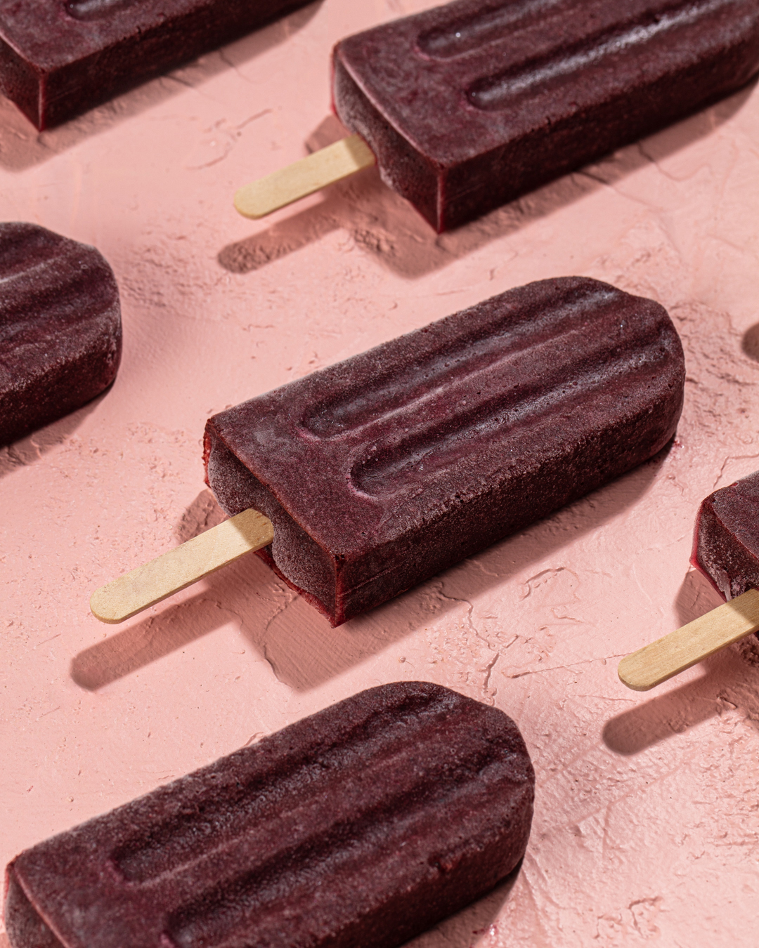 Kale Berry Popsicles