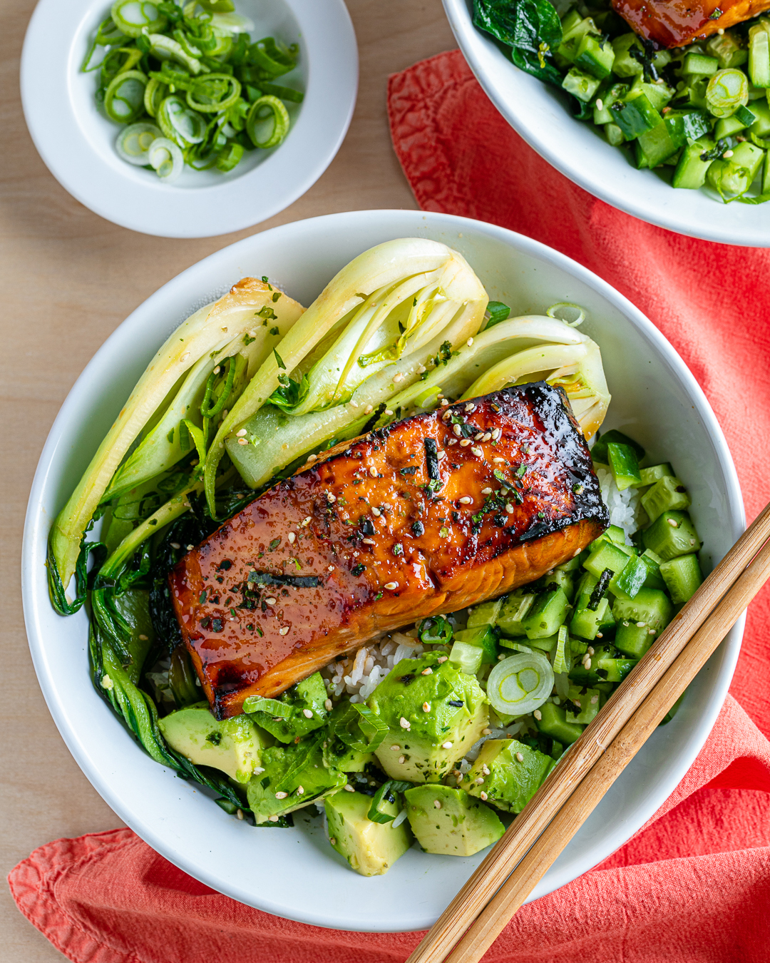 Salmon Rice Bowl