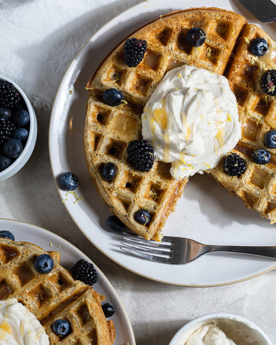 Earl Grey Waffles