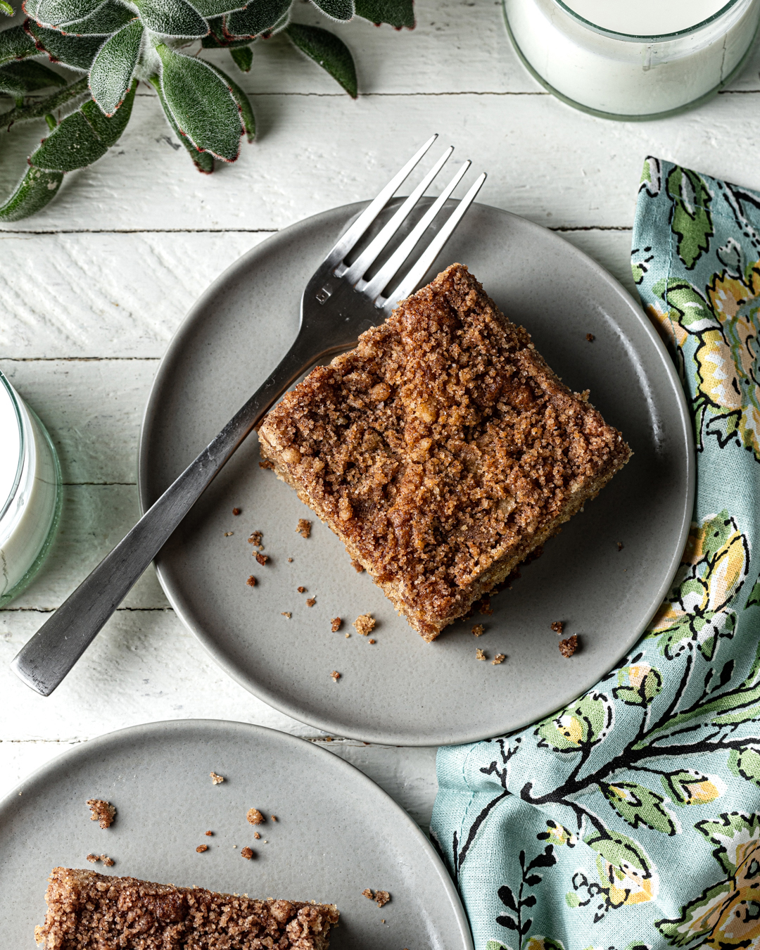 LA School District’s Old Fashioned Crumb Cake