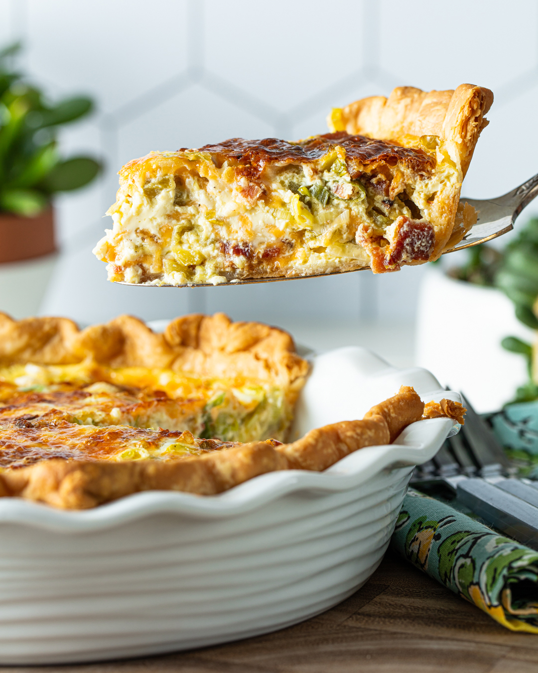 Hatch Chile Quiche Gelson's