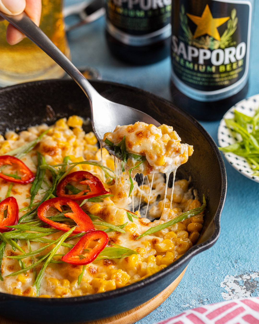 Korean Cheesy Corn