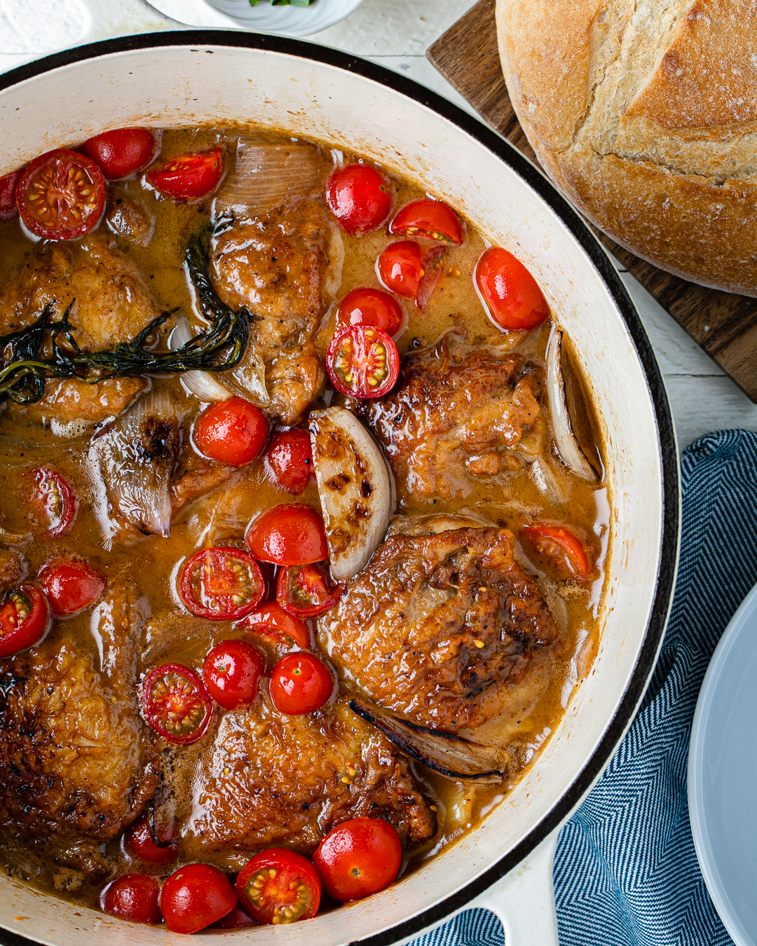 One-Pot Chicken & Caramelized Shallots