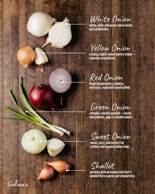 A Guide Onions Gelson's