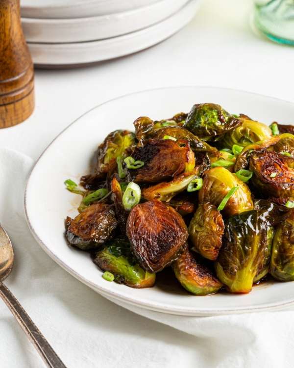 Brussels Sprouts in Ponzu Sauce