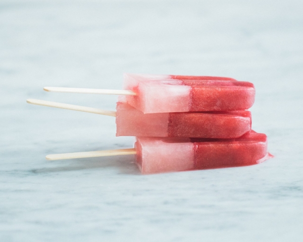 Double-Decker Citrus Popsicles Double-Decker Citrus Popsicles