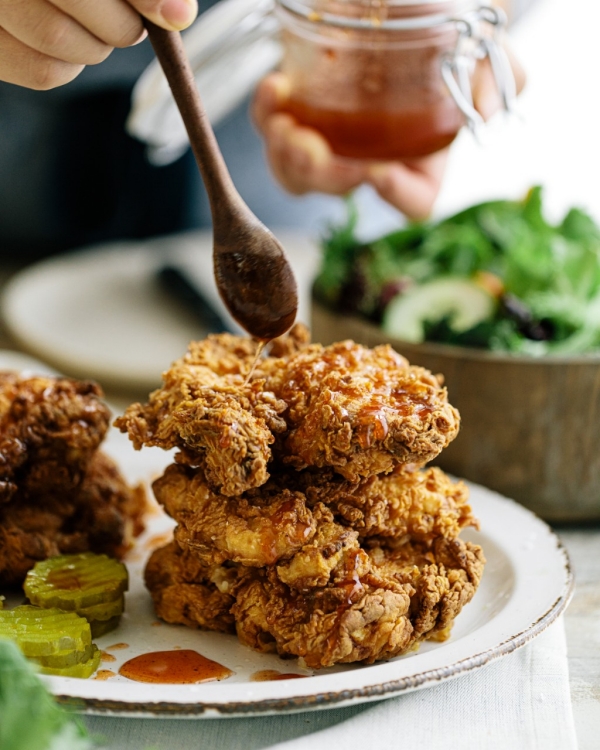 Double-Dipped Buttermilk Fried Chicken