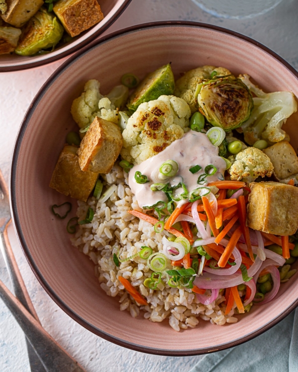 Healthy Tofu Bowl