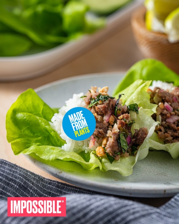 Impossible Larb (Made with Impossible™ Burger) 