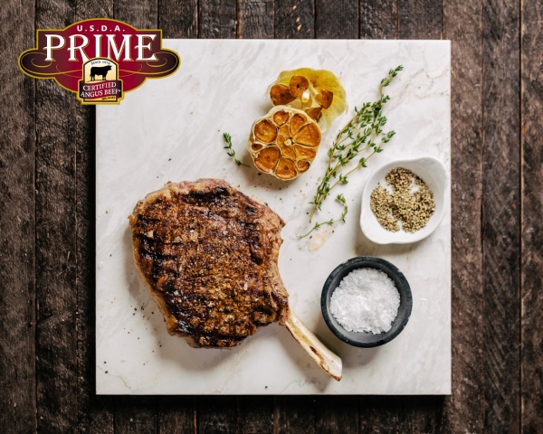 USDA Prime Certified Angus Beef Bone-in Cowboy Steaks
