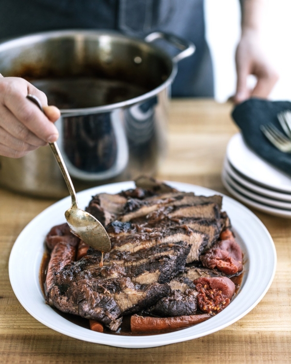 Red Wine-Braised Brisket Red Wine-Braised Brisket