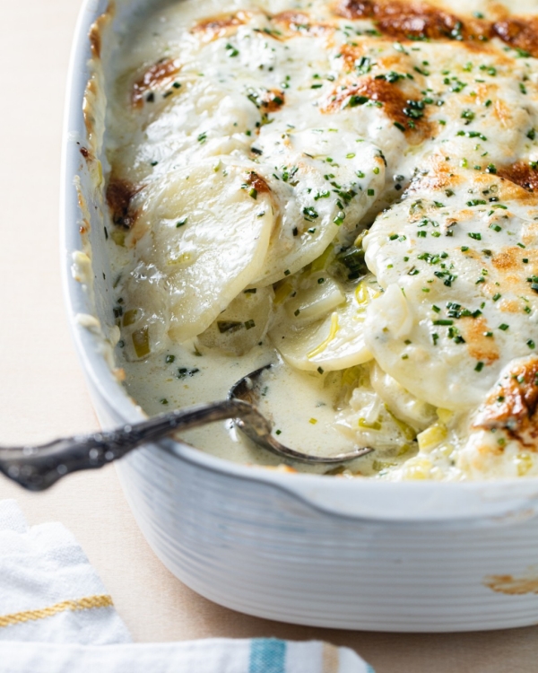 Spring Scalloped Potatoes With Leeks Gelsons