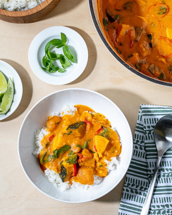 Squash Curry Dinner